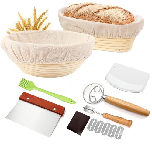Sourdough Bread Baking Supplies-Sourdough Starter Kit with 9