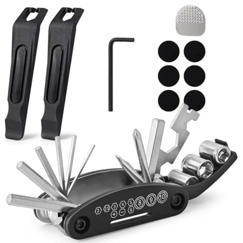 Bike Tool Kit with Patch and Levers