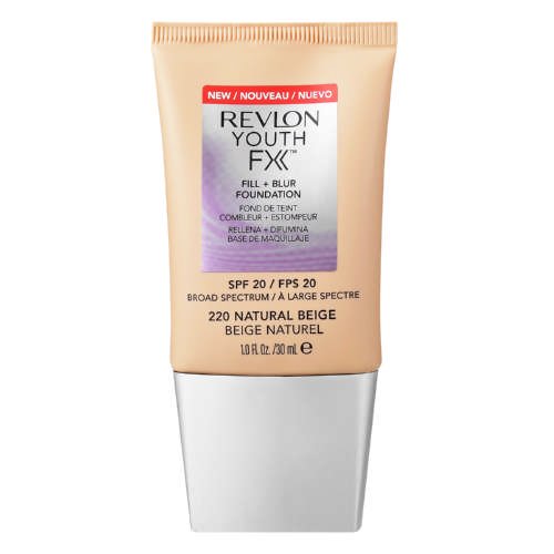 Youth Fx Fill + Blur Foundation 220Natural Beige Spf20 30Ml