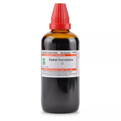 Willmar Schwabe India Homeopathic Sabal Serrulata Mother Tincture 1X (Q) (100ml) - by Pharmazenix