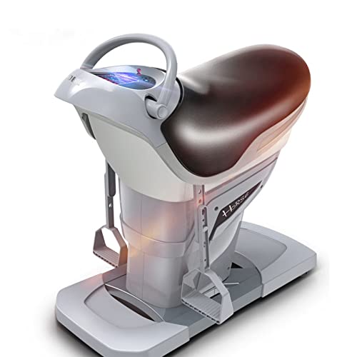 Máquina eléctrica de equitación con 20 velocidades, ajuste de vibración, pantalla LCD para ejercicio y entrenamiento físico para pérdida de peso en abdomen y parte superior del cuerpo miniatura 1