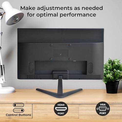 Image of EVM 175 Grand WD LED Monitor - 17.3 Inch, 1440x900 Resolution, VGA & HDMI Ports, 5ms Response Time, 16.7M Colors, Energy Efficient, VESA Mount Compatible (Evm-175-GRAND-WD-LED)