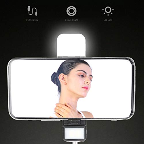 Lazmin112 Handy-Stativ, Mini-Wireless- -Selfie-Stick mit leichtem, tragbarem, drahtlosem Fernauslöser-Stativ für Live… – Bild 7