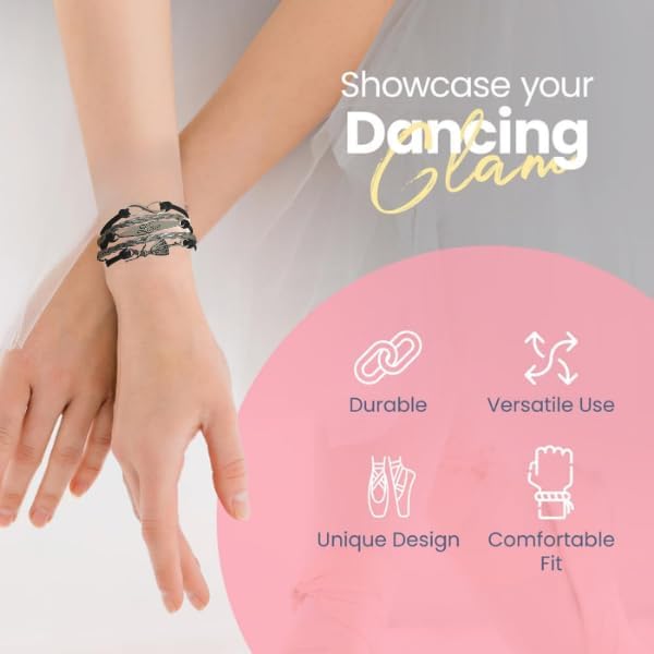 Infinity Collection Dance Bracelet- Girls Dance Jewelry - Gift For Dance Recitals, Dancers and Dance Teams - Image 2