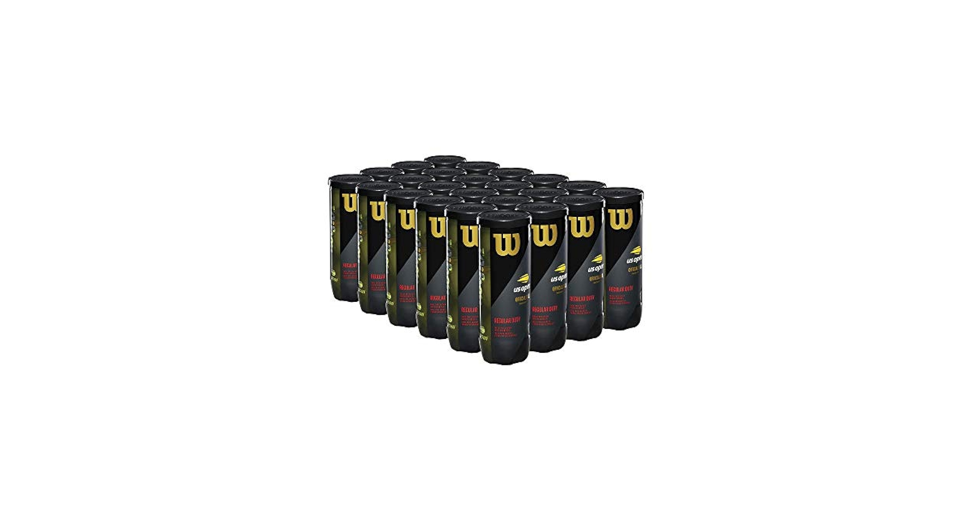 Amazon.com : WILSON US Open Tennis Balls - Regular Duty, 24