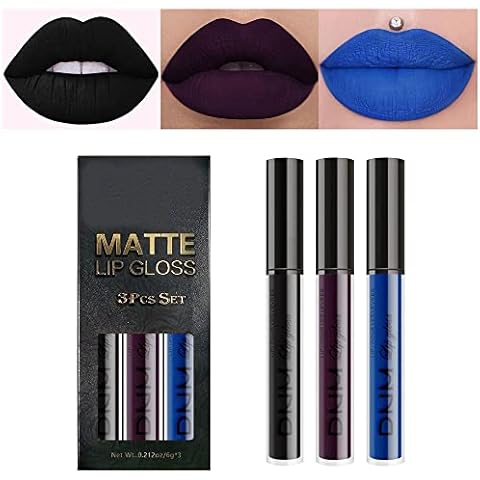 3Pcs Long Lasting Matte Liquid Lipstick Set Cover