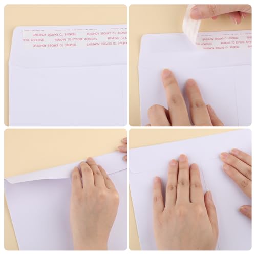 20Pcs Selbstversiegelung Katalog Mailing Umschläge 229 x 305 mm Tasche Umschläge 28lb Weiß Katalog Umschläge mit Selbstversiegelung Verschluss für Schule Büro Haus Mailing Organize Supplies