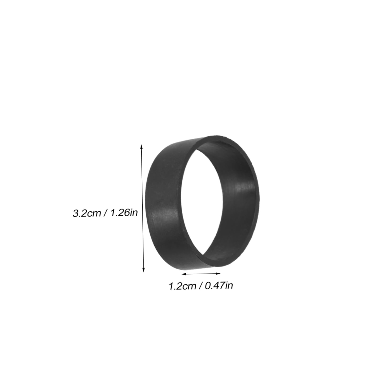 EXAOMBLE 5pcs Rubber Diving Tank Fixing Band Durable Scuba Retainer Strap for Backplate Sidemount Belts High Elasticity Rubber Scuba Wing Accessories