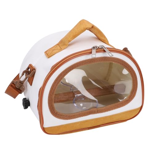 Asixxsix Transportín para Animales Pequeños, Portátil, Transpirable, Plegable, con Forro Extraíble y Correas Ajustables para Gatos, Conejos, Hámsteres y Mascotas pequeñas.