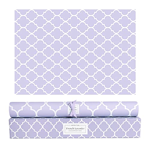 Scented Drawer Liners for Dresser – 6 Large Non Adhesive