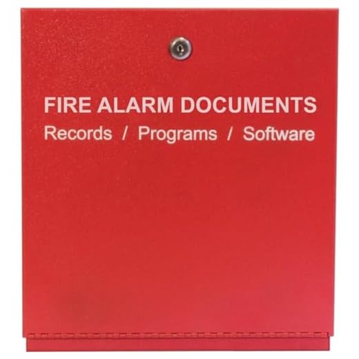 Space Age Electronics SSU00685, FAD Fire Alarm Documents Box