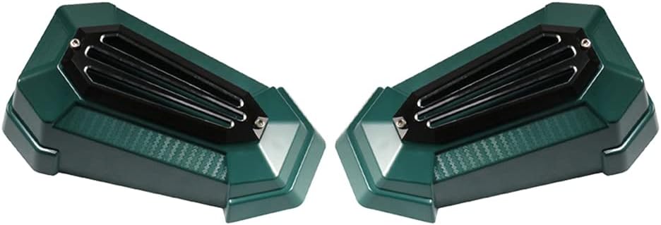 Cnthan7 Universal Handguard Protection Hand Guards Shield Deflector for Motorcycle Pit Bikes Dirt Bike Chopper Cruisers Off Road ATV, Green&Black