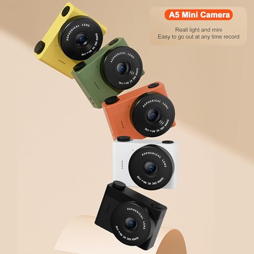 Mini appareil photo portable 720p double objectif voyage compact - 5