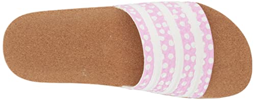 Image of adidas Womens Adilette Slide Casual Sandals Casual - Orange