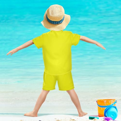 Image of 3T Toddler Boy Shorts Set Black Hawaiian Button Down Shirts Summer Outfits for Little Boy