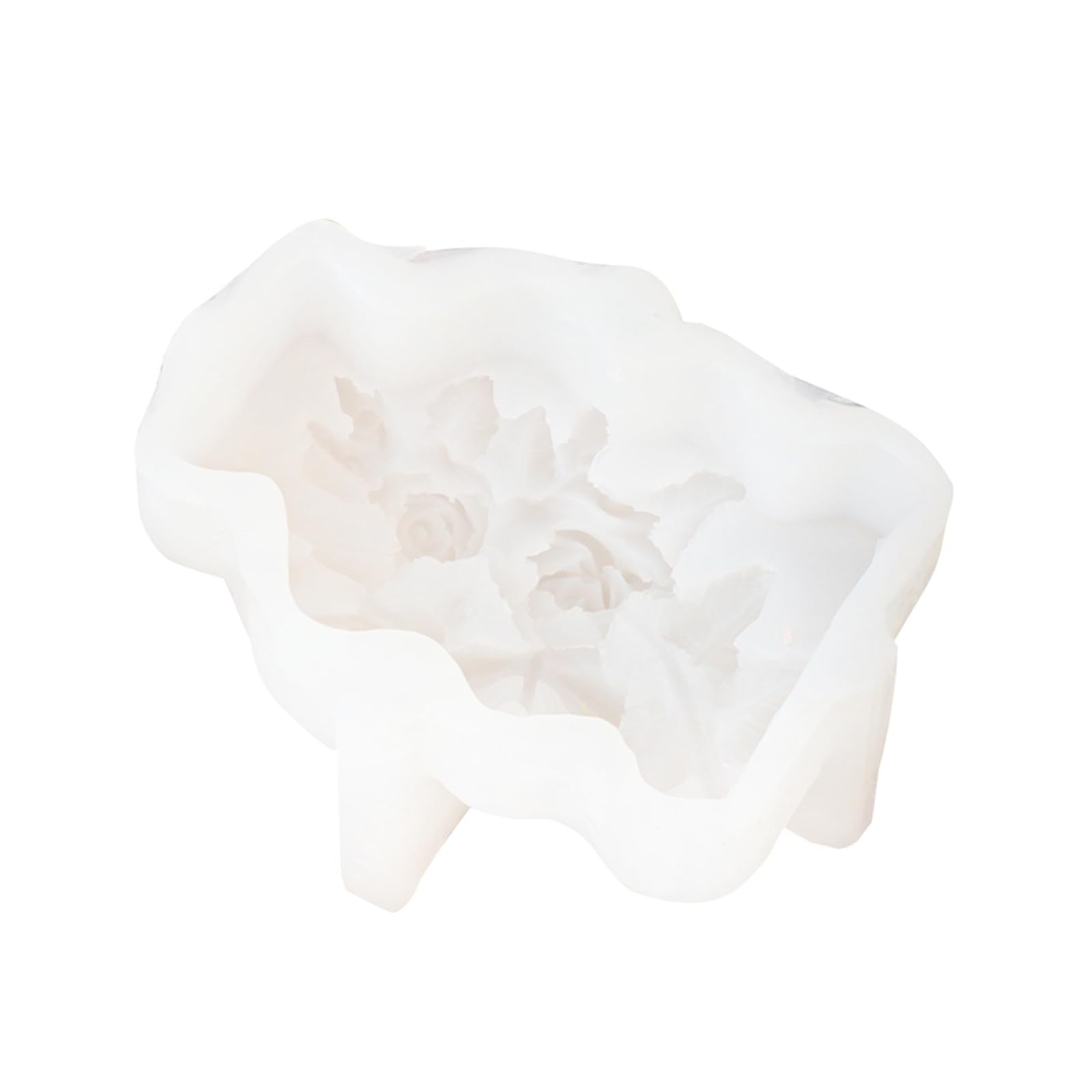 Nucelit 3D Flower Silicone Mold Rose Sculpture Resin Plaster Soap Making Chocolate Ice Cake Baking Tools Ornaments Silicone Mold