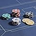 LUOBAO 11.5 Gram Poker Chips,200pc Casino Chips Poker for Texas Hold'em, Blackjack Chips,Casino Poker Games Kit,Poker Chips Set for Card Board Game,Bulk Poker Chip,Gambling Chips