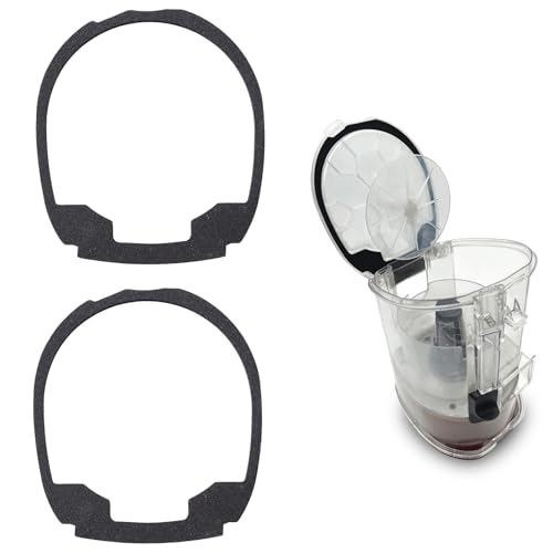 MITCHENIFY Replacement Gasket Compatible with Shark Cordless Vacuum Cleaner Dust Bin Lid, Sealing Ring Fit for IZ Series, IX141, Shark Replacement Parts Accessories, 2 PCS