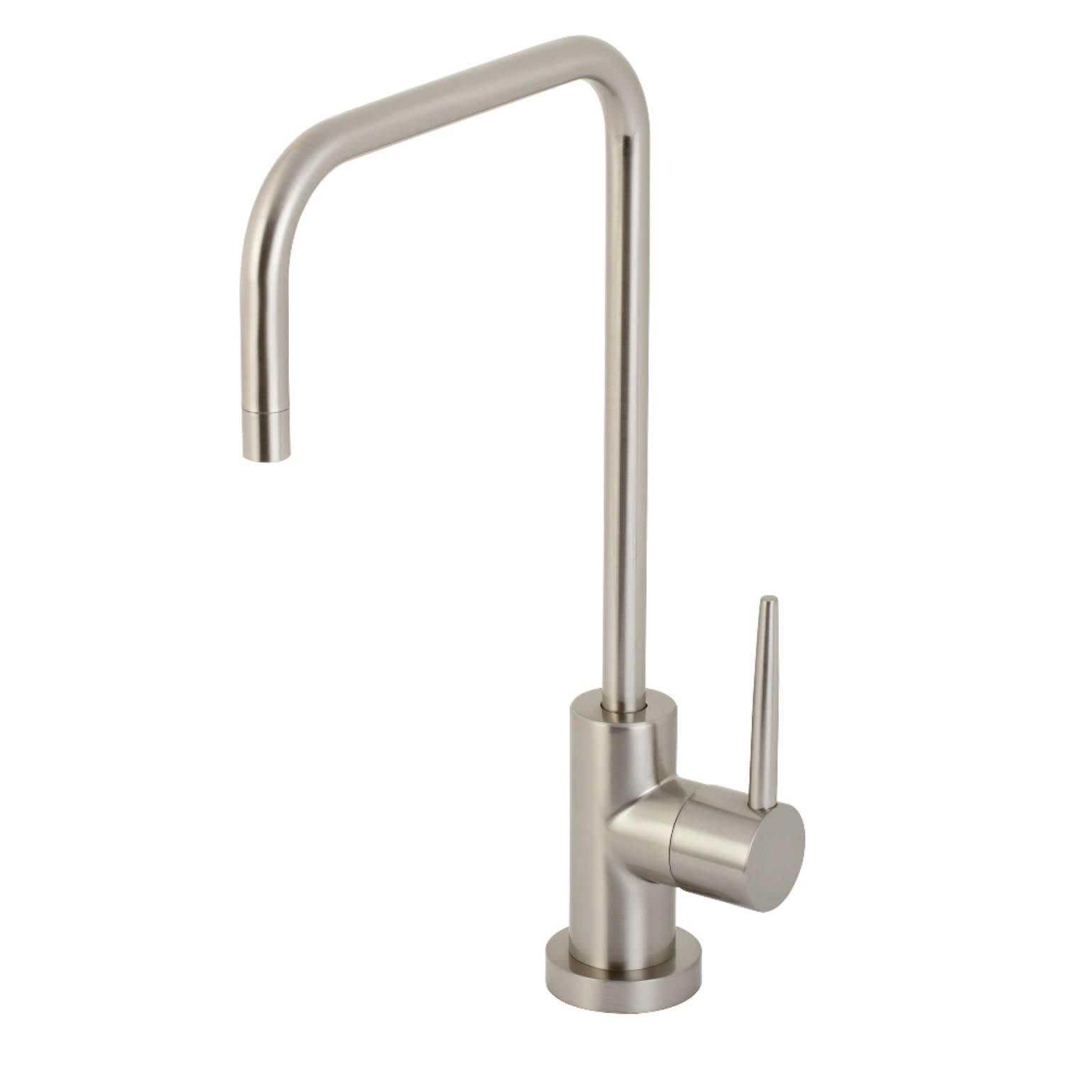 Robinet d'eau filtrée froide Kingston Brass KS6198NYL en nickel brossé pour cuisine