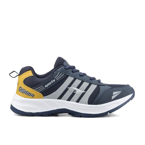 Image of ASIAN Wonder-21 Men's Running Shoes | Lace-Up Shoes with Lightweight Mesh Upper | Cushioned Comfort & Durable Grip for Daily Use