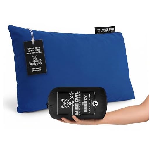 Wise Owl Outfitters Camping Pillow
