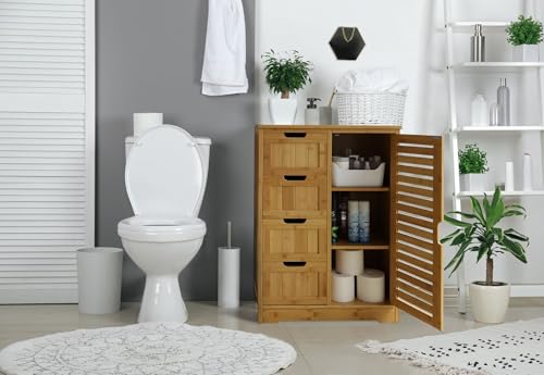 Mupater OPX-07-1 Small Storage Cabinet Bamboo thumb #3