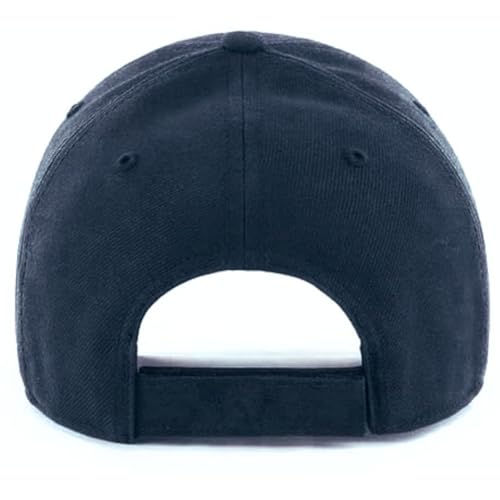 Gorra deportiva juvenil bicolor azul marino/blanca ajustable miniatura 5