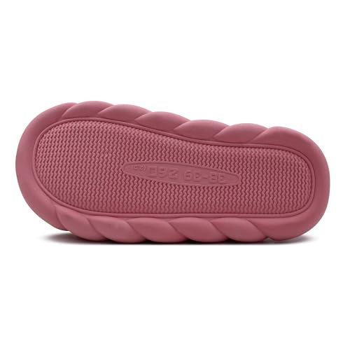 Image of VRITRAZ Women's Comfort Slip On Closed Toe Warm Winter House Clog Indoor Slipper with Cute Print and Degins