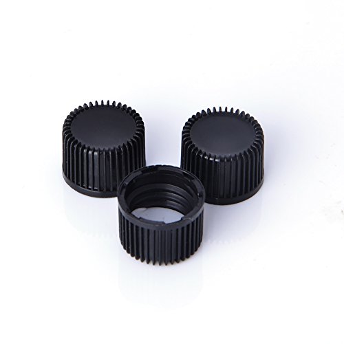 Enslz 100 Pcs Essential Oil Glass Bottles Mini Tiny Refillable Empty Aromatherapy Perfume Liquid Amber Glass Bottles (1ml) …4