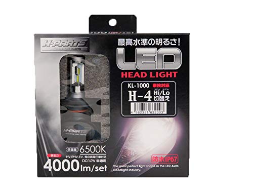 K-PARTS H11 KL-1500 KL-1501 バルブ 6500K Amazon | ケーパーツ(K-PARTS) LEDヘッドライトバルブ H4 6500K KL