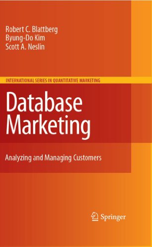 Télécharger Database Marketing: Analyzing and Managing Customers (International Series in Quantitative Marketing livre En ligne