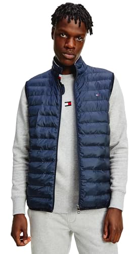 TOMMY HILFIGER Men's Quilted Puffer Packable Vest Collection 2025