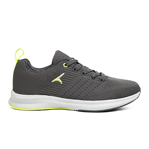 Image of TRACER Men's Running Shoes Stylish & Comfortable EVA with Rubber Sole, Lightweight Knitted Upper, Breathable Design, Secure Fit for Running, Training & Walking, Size 6 to 11UK