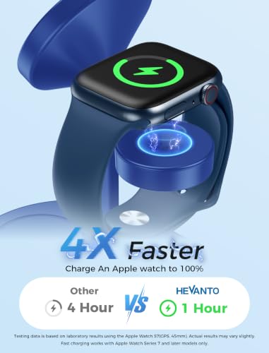 Mag-Safe Charger 3 in 1 Charging Station for iPhone Apple Watch AirPods - image 3