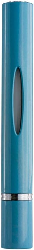 Caseti Katie Shiny Turquoise Travel Perfume Atomizer with Swarovski Crystals