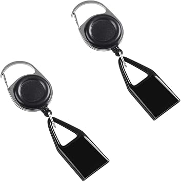 2 Piece Pants Lighter Clip,Retractable Belt,Anti Lost Retractable Lighter Cover Keychain Belt Leash for Fishing Hiking, Protective Cover for Camping House Supplies