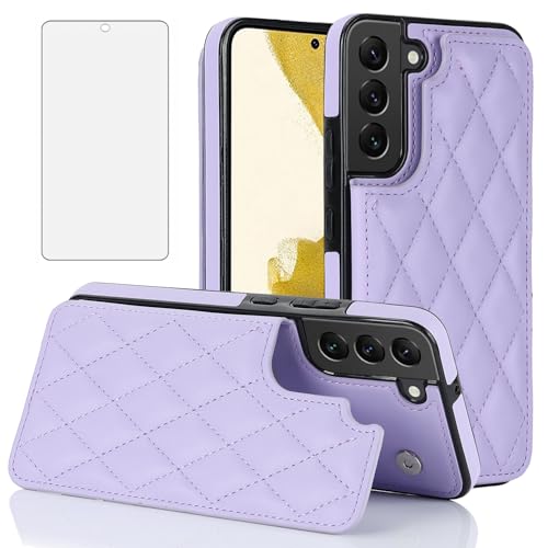Coque Samsung S20 FE 5G violette avec rangement carte pour simplifier vos sorties