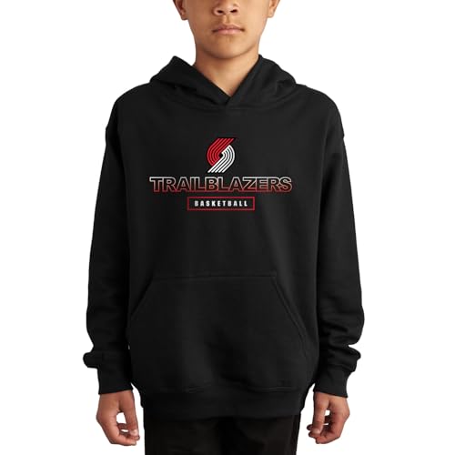 Sudadera con capucha para niños Junk Food NBA de felpa ideal para el colegio