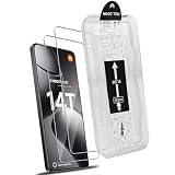 Lutree per Xiaomi 14T/ Xiaomi 14T Pro Vetro Temperato, 2 Pezzi Durezza 9H HD Installazione Automatica Pellicola Protettiva, Allineamento Preciso, Anti-Graffio [Facile da Installare] Protezione Schermo