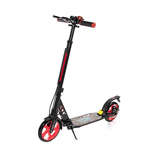 Trottinette acrobatique pliable pour enfants de 8 à 12 ans avec double suspension