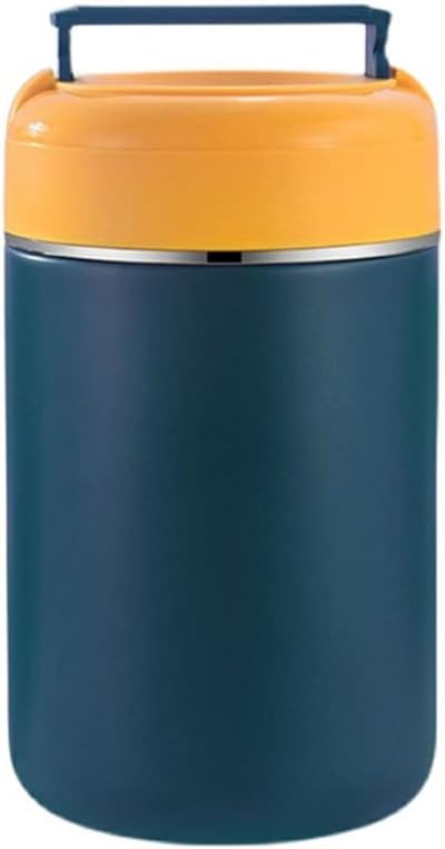 Stainless Steel Insulated Lunch Box, Three-layer Barrel, Vacuum Anti Overflow