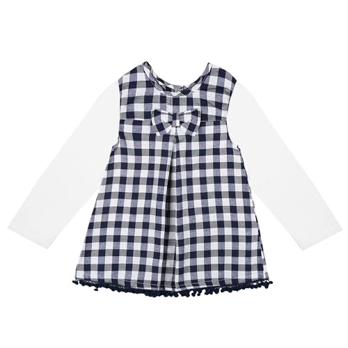 Image of Full-Sleeves Checkered sress for Girls