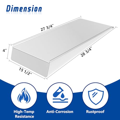 Image of BAC780 Drip Pan for Traeger Pro 780 Series Smoker Grills, Grease Drip Tray for Traeger Grill Accessory, Drip Tray Liners for Traeger Pro 780 Accessories, for Traeger Replacement Parts
