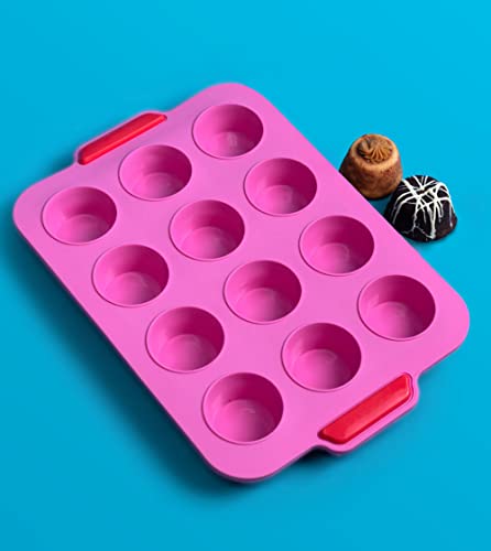 FORMA PARA 12 CUPCAKES DE SILICONE - OIKOS