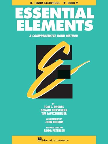 Essential Elements Book 2 - BB Tenor Saxophone 0793512751 Book Cover
