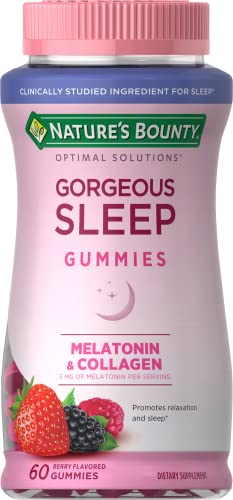 Nature's Bounty Optimal Solutions Gorgeous Sleep Melatonin 5mg Gummies - image 1