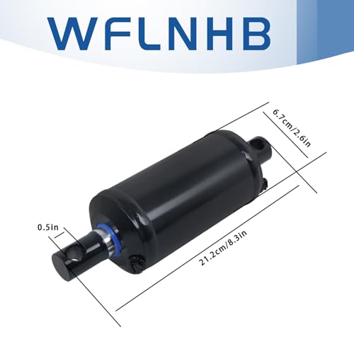 Image of WFLNHB Lift Hydraulic Cylinder Blade Replacement for John Deere 317 318, Hydraulic Blade Replace AM31362,AUC13259