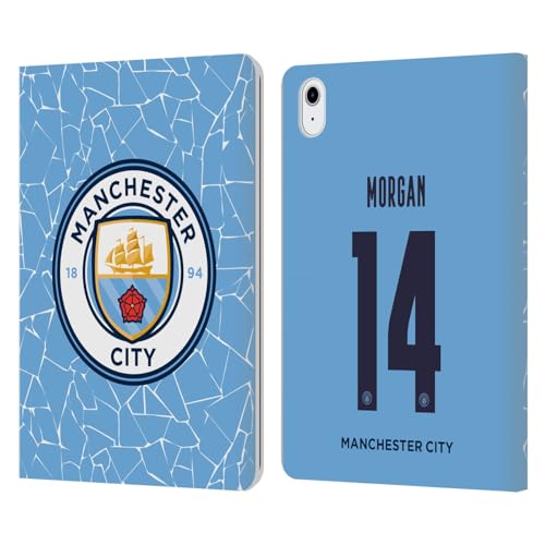 Protection iPad Air 11 Man City Housse portefeuille cuir Esme Morgan