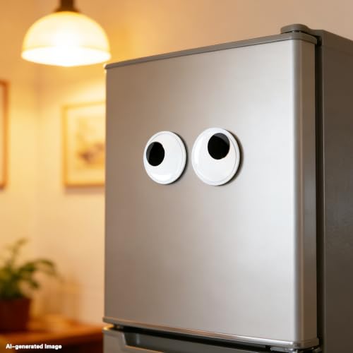 Imanes Grandes Ojos Móviles para Refrigerador miniatura 3