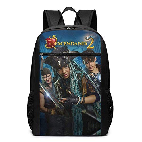 Descendientes 2 Hombres y Mujeres Mochila de Viaje de Negocios para portátil Escolar